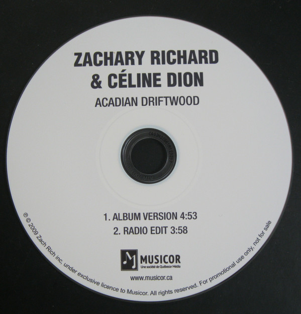 Zachary Richard & Céline Dion - Acadian Driftwood