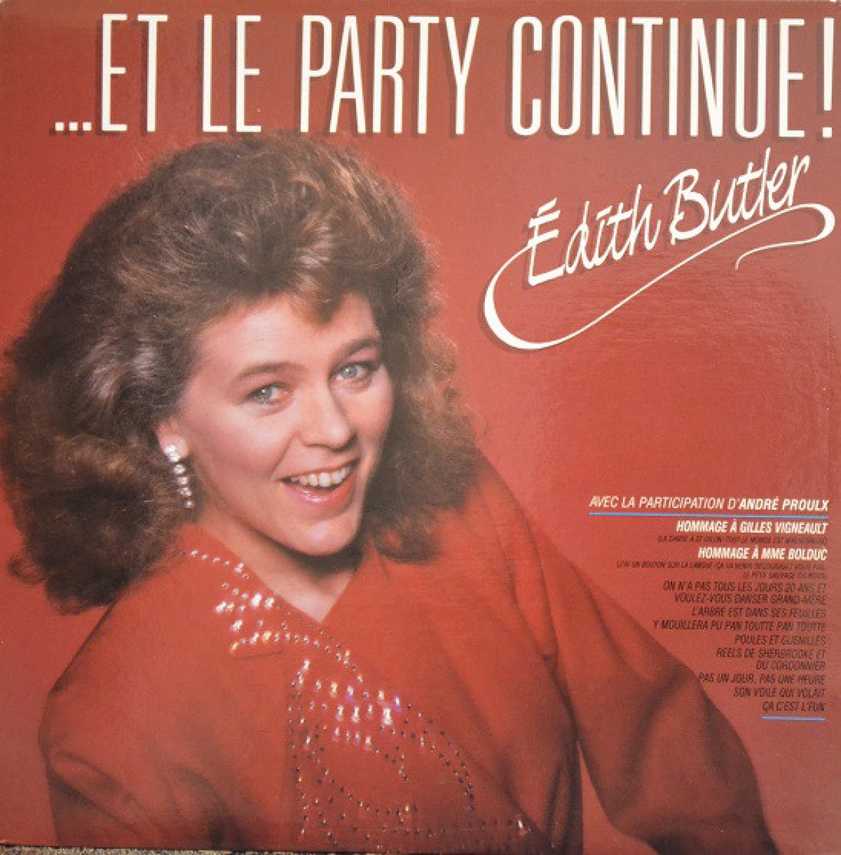 Édith Butler - ... Et le Party continue!