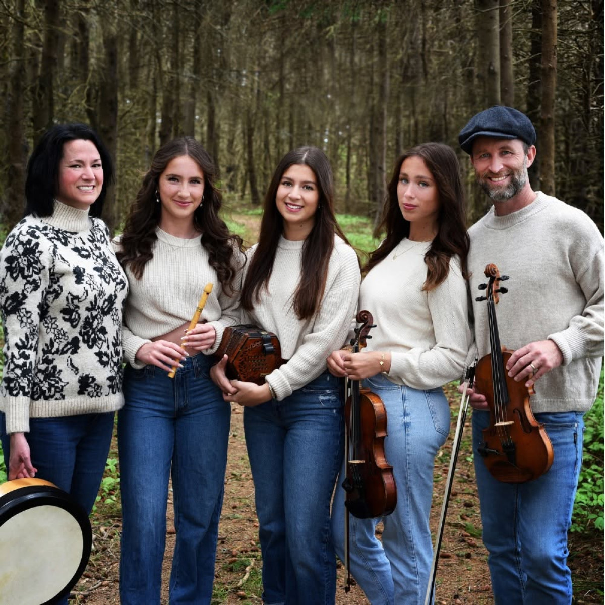 La famille LeBlanc - Crédit photo page Facebook de l'artiste