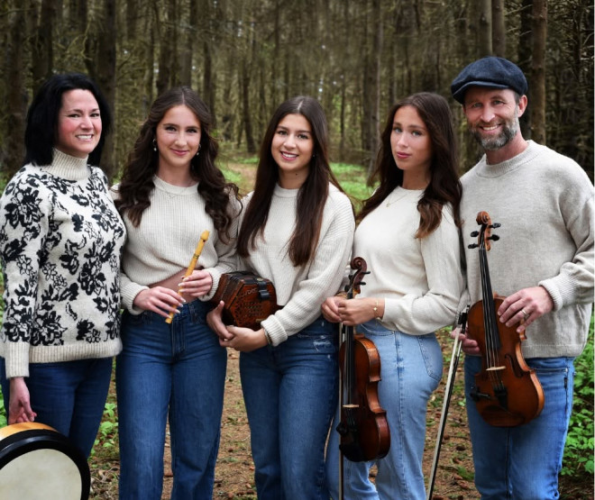 La famille LeBlanc - Crédit photo page Facebook de l'artiste